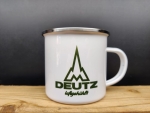 Deutz Luftgekühlt Emaille Tasse